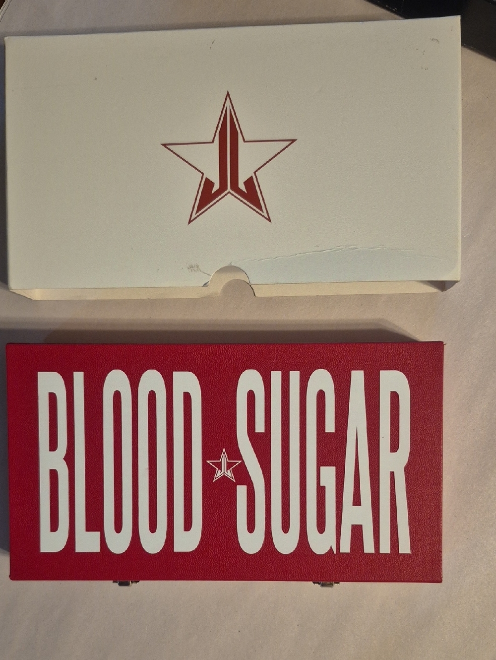 Jeffree Star Red & White Blood Sugar Makeup Palette